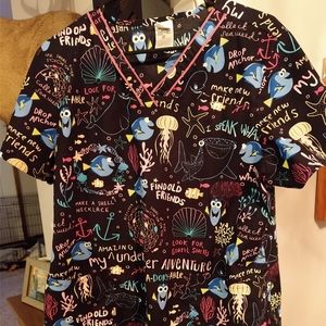 Finding Nemo scrub top